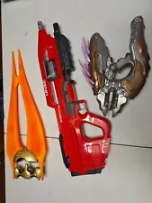 Boom Co Red Halo MA5 Blaster Rifle + energy sword + Needler UNSC Master Chief