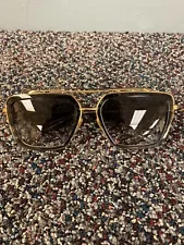 Dita sunglasses Mach Seven DTS135-56-03 Gray Gold READ DESCRIPTION!