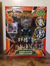 Power Rangers BanDai Jungle Fury Deluxe Jungle Master Megazord In Box!