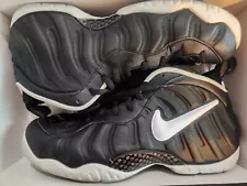 Size 13 - Nike Air Foamposite Pro 2016 Dr. Doom Pre-Owned with Box Black White