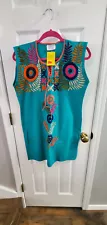 Women'e Medium Mexican Style sleeveless Dress