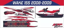 SEADOO WAKE 155 2008-2009 Graphics / Decal / Sticker Kit