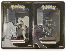 2011 Pokemon Deluxe Reshiram Zekrom Figures Nintendo JAKKS “Sample Not For Sale