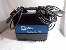 New ListingMILLER MULTIMATIC 200 MULTI PROCESS WELDER 120/230V