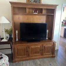 ETHAN ELLEN ENTERTAINMENT CENTER FOR SALE