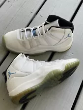 Jordan 11 Retro Legend Blue 2014 (GS) Gradeschool Size 6Y 378038-117