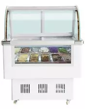 Chef AAA - Gelato Display Freezer Case (52") - (14 ) Pans (NEW)