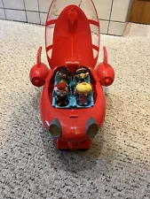 DISNEY Mattel Little Einsteins Pat Pat Space Ship + 4 Figures works!