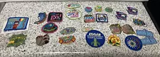 Girl Scout Patches Badges 23 patches 3 GS cookies pins, fun badges, cookie sales