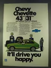 1977 Chevrolet Chevette Rally 1.6 Ad - 43MPG/31MPG