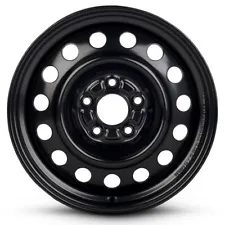 New Wheel For 2014-2015 Nissan Rogue 16 Inch Black Steel Rim