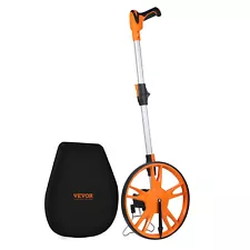 VEVOR Measuring Wheel 12.5" 99999ft Distance Walking Foldable Handle w/ Bag