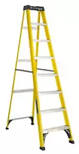 Louisville Ladder 8' Fiberglass Step Ladder, 12' Reach, 250 lbs Load Capacity