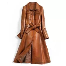 leather trench coats for sale