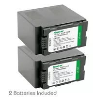 2x Kastar Battery for Panasonic CGA-D54 AG-HPX170 AG-HPX250 AG-HPX255 AG-HVX200