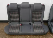 Sport Plaid Rear Back Seat 06-10 VW Jetta GTI MK5 - Genuine