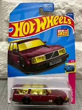 Hot Wheels HW Drift 4/5 Volvo 240 Drift Wagon 232/250 New For 2022 Burgundy