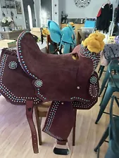 15 inch barrel saddle for sale