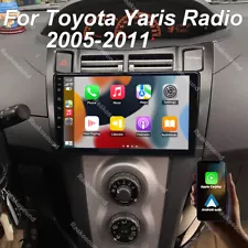 For Toyota Yaris 2005-2011 Apple Carplay 9'' Android 13 Car Stereo Radio GPS Nav (For: Toyota Yaris)