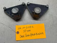 John Deere 400 Tractor Deck Quick Attach Pin Brackets