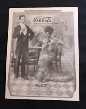 Drink Coca-Cola AD Sales For 1904 Massengale Advertising Agency Atlanta