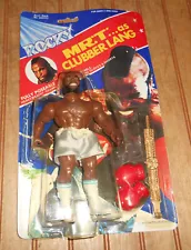 Vintage 1983 Phoenix Toys Clubber Lang Mr. T Rocky Figure w/packaging