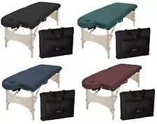 Earthlite Harmony DX Portable Massage Table Full Std Package w/ Headrest & Case