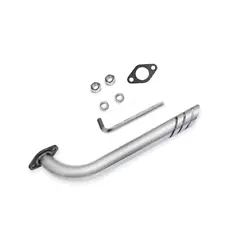 Exhaust Pipe Kit for Baja Warrior MB200 Go Kart Mini Bike for Coleman CT200-ex