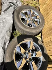 20inch Chrome Doge Rims /w Good Tires