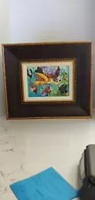 Guy Harvey "Full House" Framed/Signed Seriolithograph in Color approx 16x14