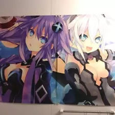 Hyperdimension Neptunia Poster Lot of 2 Noir Reversible B2 Not for sale Game