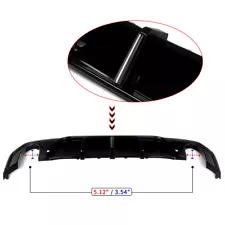 Gloss Black Rear Diffuser Splitter wl LED for BMW G26 Gran Coupe M-Sport 2021-24