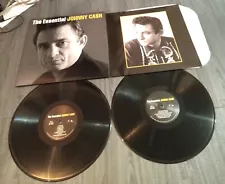 The Essential Johnny Cash by Cash, Johnny (Record, 2016) 2-Record Set See Pic's!