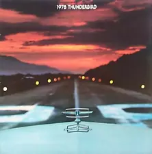 1978 Ford Thunderbird Sales Brochure - Mint!