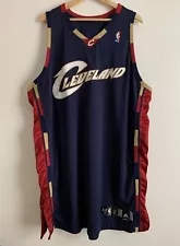 Cleveland Cavaliers Adidas Blank Pro Cut Jersey Size 54 +2