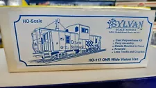 Sylvan ONR Ontario Northland Wide Vision CABOOSE kit HO - assembly required