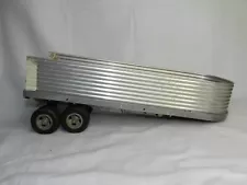 Vintage Smith Miller Fruehauf Silver Streak Semi Trailer