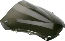 Zero Gravity Double Bubble Windscreen Smoke for Honda CBR1100XX Blackbird 97-03 (For: Honda)