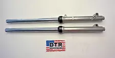 10-20 KAWASAKI KLX110L FRONT FORKS RIGHT LEFT TUBES STRAIGHT 44071-0653-458 T-14