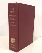 The New English Bible With Apocrypha 1970 Oxford Cambridge Second Edition HC