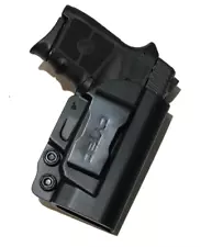 Polymer IWB Conceal Gun Holster For Smith & Wesson M&P Bodyguard 380 With Laser