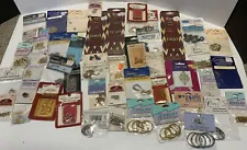 Vintage Jewelry Findings, Lot Of 50 Packages, Unopened, Mixed Kinds