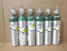 Medical Oxygen Tanks M6, B Type , Empty (Six Pack) 147 Liters