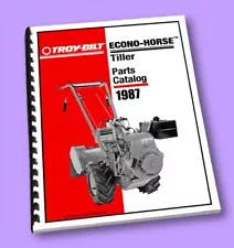 TROY-BILT 1987 ECONO-HORSE - PARTS MANUAL - 24 Pages of info!