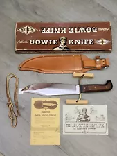 Western Bowie W49 Authentic Knife w/Sheath.