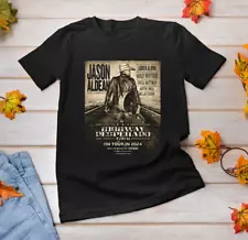 NEW JASON ALDEAN HIGHWAY DESPERADO TOUR 2024 Black All Size Shirt YA33