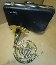 Vintage Olds Ambassador Single Bb French Horn !No Reserve! Mpc & Case Included!