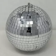 Nulink 8" Disco Light Mirror Ball with Hanging Ring - Fun for parties, weddings