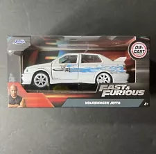 Fast & Furious Jesse's Volkswagen Jetta White by Jada 1:24 Model Car 99591 New