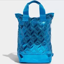 Adidas Originals BP Top Backpack Polyurethane Blue Bird H32378 Retail $90